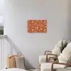 Terrazzo - Patroon - Klei Tuinposter op houten frame 2 cm dik klein 845 -sfeer1