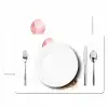 Leeuw - Baby dier - Dieren - Roze ballon Placemat vinyl groot -zzsfeer2_Kitchenyeah-website