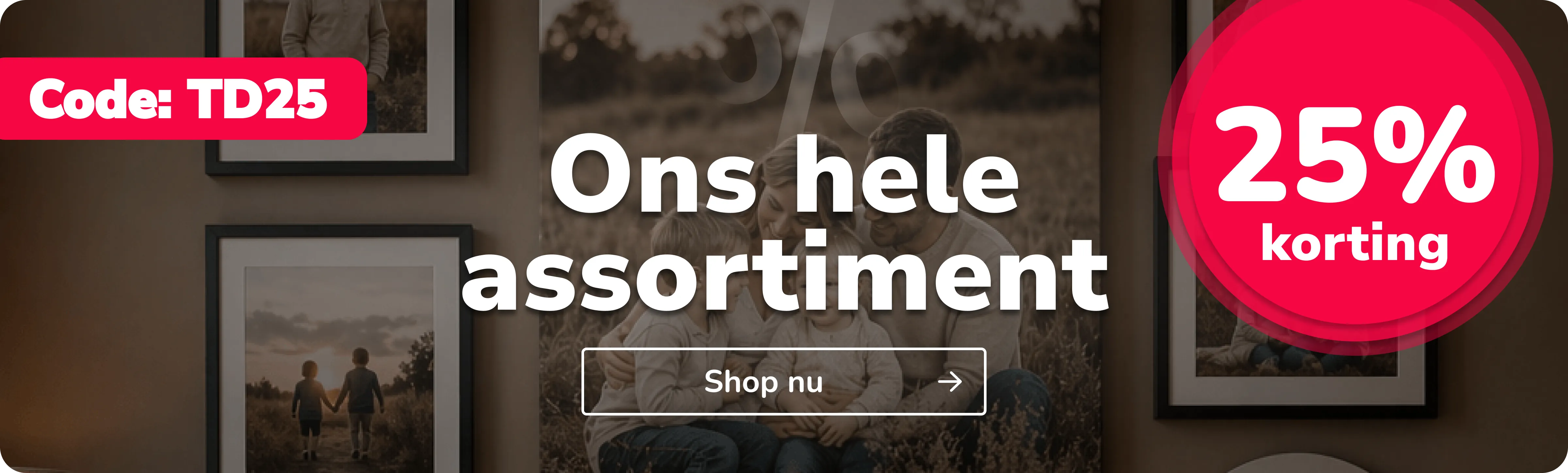 25 procent korting topdoek