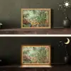 Oude meesters - Kunst - Muscinae - Haeckel Light Box met kabel (Tafellamp) klein -sfeer3