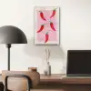 Pepers - Rood - Illustratie plexiglas 5mm klein -sfeer6