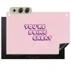 You're doing great - Roze - Bubble letters Inductie beschemer met haakjes klein -3d