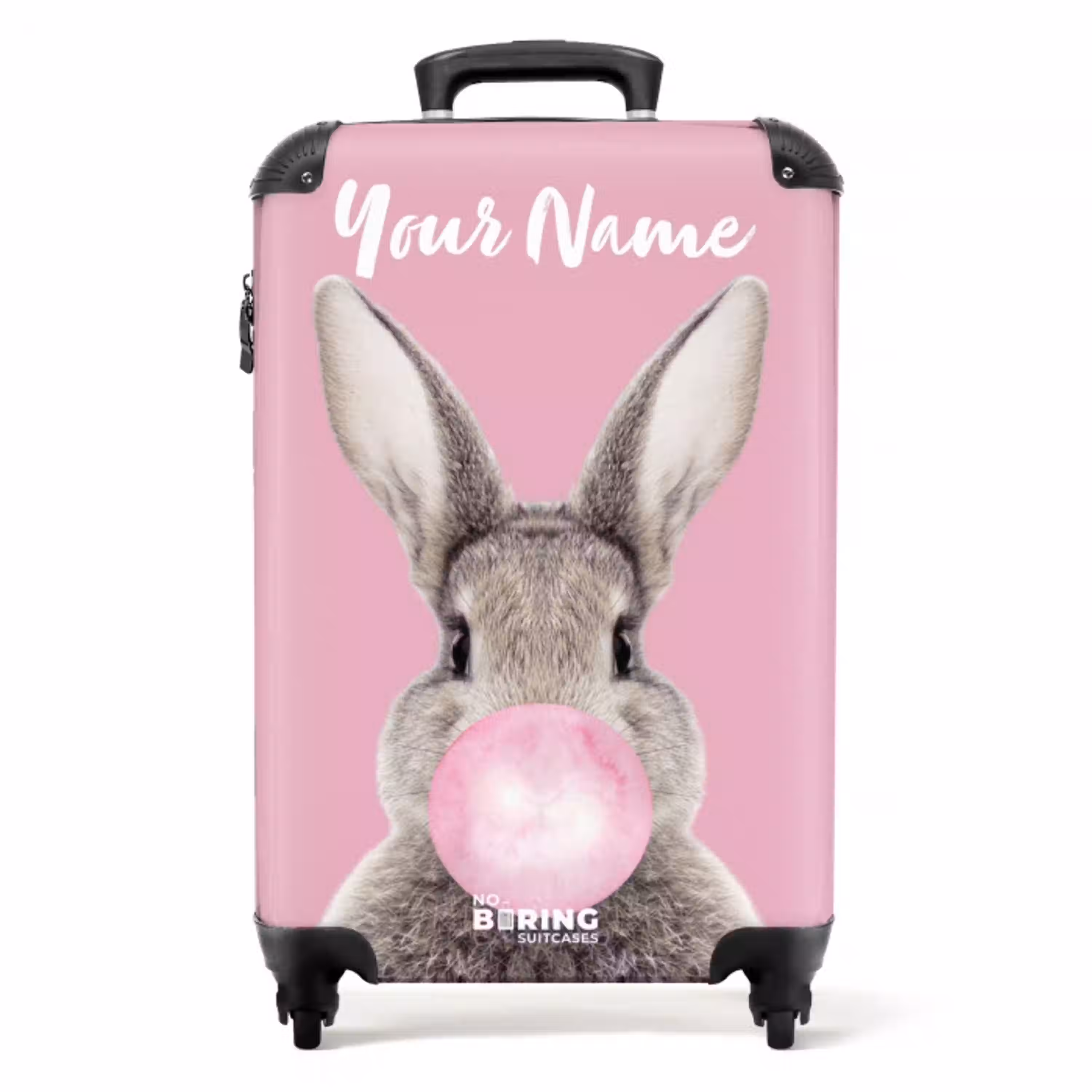 Kauwend knaagje NBS - Handbagage koffer - Kinderen Unisex middel -productfoto_recht