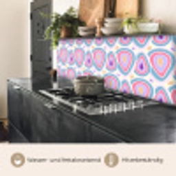 Patroon - Agaat - Retro - Paars keuken achterwand 2 middel 871 -usp_DE