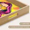 Zonnebril - Vrouw - Zonnig - Geel Dienblad Rechthoek middel -USP_HandgreepNL