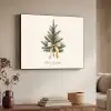 Kerstboom - Kerst - Merry Christmas - Beige Textielframe zwart klein -sfeer3