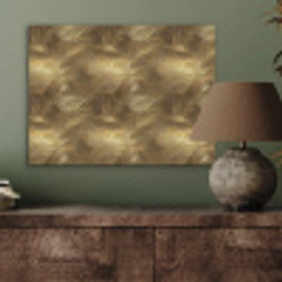 Palm - Waaier - Goud PET vilt klein 837 -sfeer2