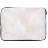 Wolkenstructuur - Roze - Marmer laptophoes neopreen klein 279 -zkaufland3dotto