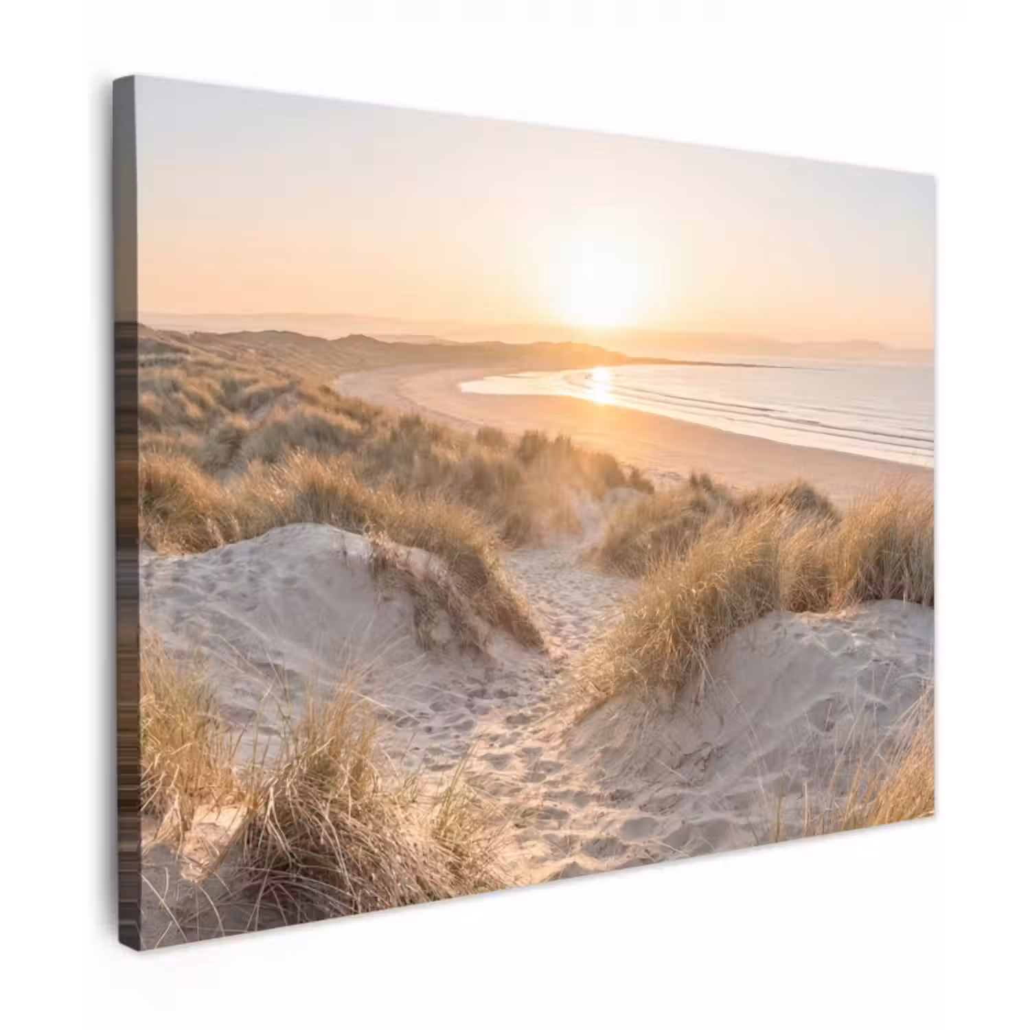 Leinwandbild - Dünen - Strand - Meer