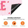Amore vita sole - Roze - Hartjes Inductie beschermer vinyl 3mm klein -zzzzzzz-td-onderkant