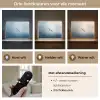 Meeuw - Wit - Zee - Mistig Light Box met batterij (Wandlamp) middel -USP_lichtkleurNL