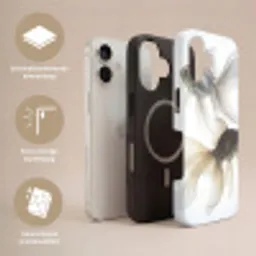 Goudvissen - Modern - Wit Toughcase MagSafe Apple iPhone 17 klein -USP_Lagen_NL