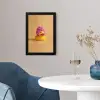 Badeend - Handdoek - Kleurrijk fotolijst zwart zonder passe partout klein -sfeer4