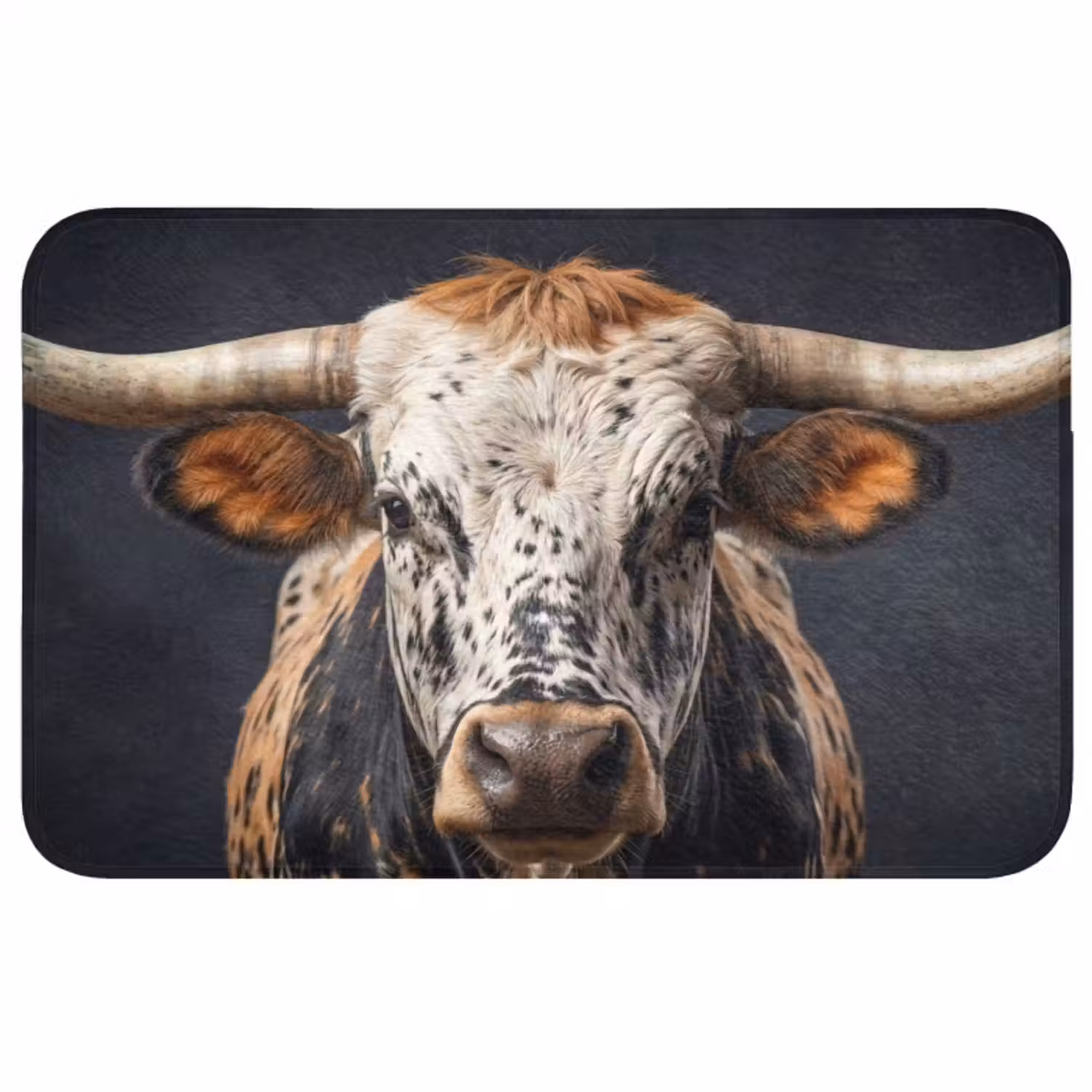Badmat - Stier - Kleurrijk - Hoorns