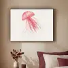 Kwal - Tentakels - Roze Textielframe - compleet frame klein -sfeer1