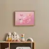 Planeten - Roze - Sterren Light Box met batterij (Wandlamp kind) middel -sfeer2_kind