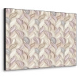 Abstract - Golvend - Pastel Textielframe zwart klein 947 -3d