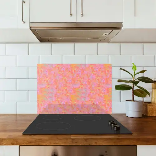 Verf - Texturen - Pastel keuken achterwand spatscherm klein 900 -sfeer2