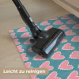 Retro - Hartjes - Patroon Deurmat klein 898 -reinigen_DE