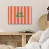 Strepen - Oranje - Verticaal - Ciao bella PET vilt klein -sfeer3