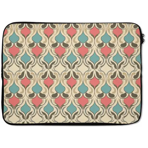 Barok - Retro - Kleurrijk laptophoes neopreen klein 279 -zkaufland3dotto