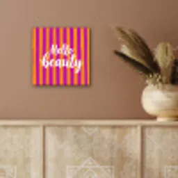 Modern - Hello - Oranje aluminium wit klein -sfeer4