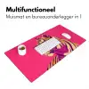 Tijger - Modern - Neon Muismat XXL klein -sfeer4