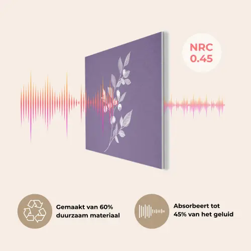 Tak - Sierlijk - Bladeren - Minimalistisch PET vilt klein -USP_NL