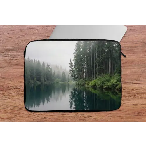 Bergen - Meer - Bos laptophoes neopreen klein -tafel