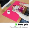 Tijger - Modern - Neon Muismat XXL klein -sfeer3
