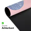 Kat - Illustratie - Minimalistisch - Roze Muismat XXL klein -sfeer2