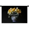 Quotes - Bloem - Tulp - Geel Wandkleed katoen klein -zz3d