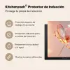 Glazen - Bloem - Roze Inductie beschermer vinyl 3mm middel -zzsfeer2_SP