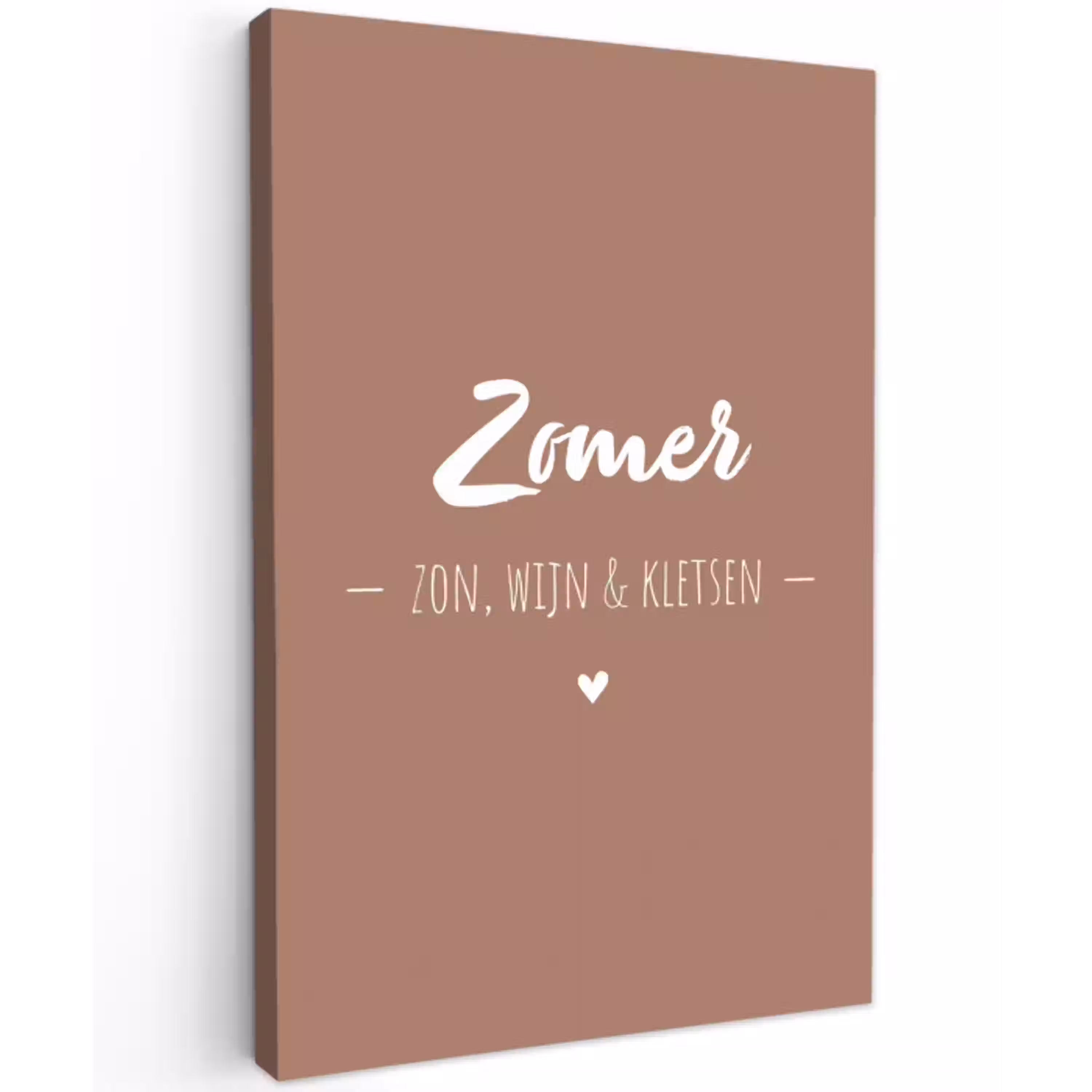 zomer-roze-2-3 Tuinposter op houten frame 2 cm dik klein -3d