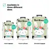 Hippie haas NBS - Handbagage koffer - Kinderen Unisex middel zzzzzzVergelijking_3EN