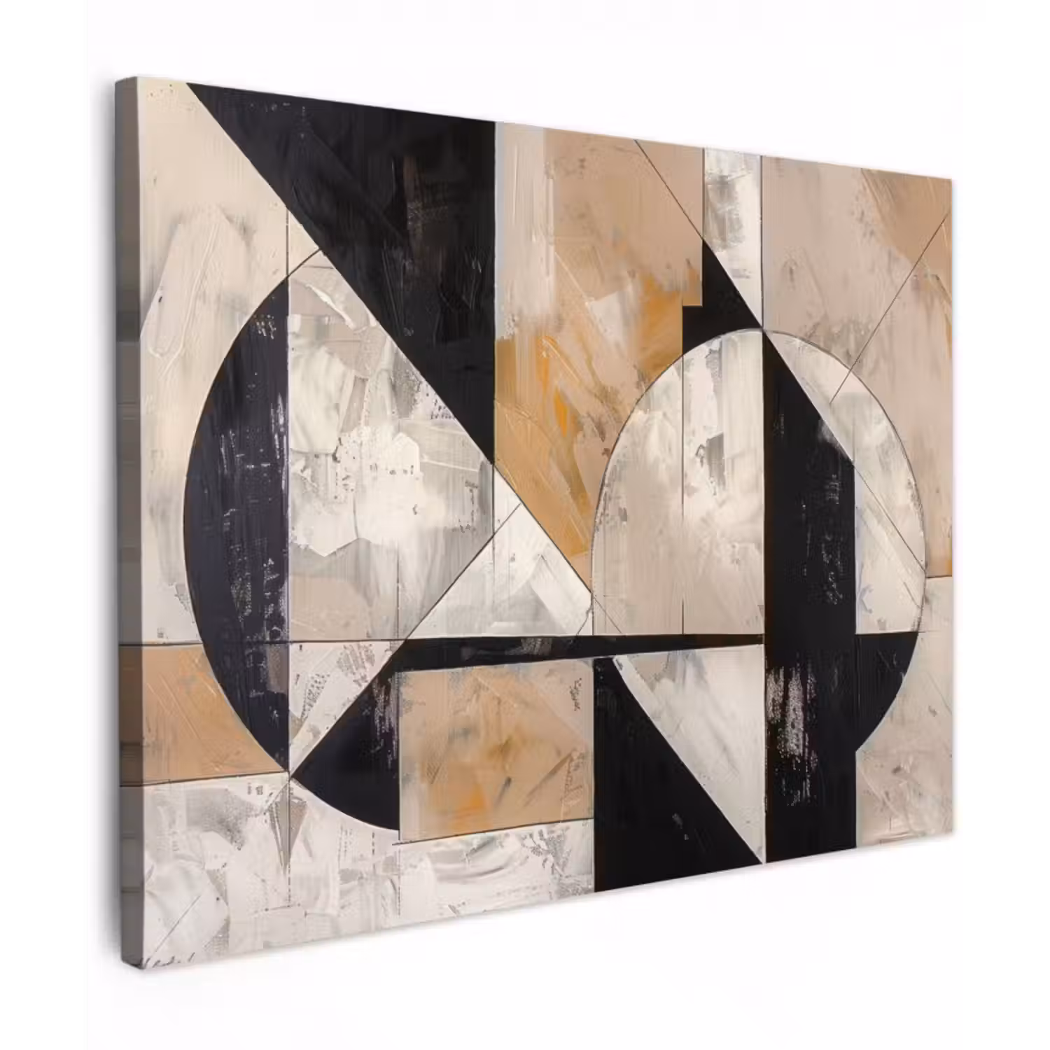 Leinwandbild - Abstrakt - Modern - Geometrisch - Pastell