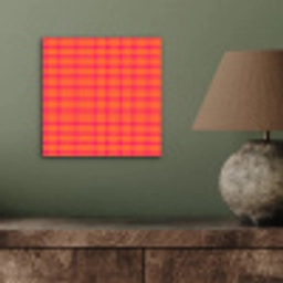 Modern - Stippen - Oranje aluminium wit klein 46 -sfeer2