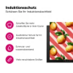Citroen - Geïllustreerd - Oranje Inductie beschermer vinyl 3mm klein 276 -zzzzzzz-lf-ups