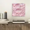 Schuim - Structuur - Roze plexiglas 5mm klein -sfeer1