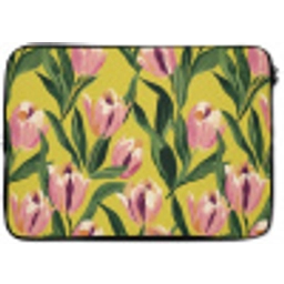 Tulpen - Botanisch - Geel laptophoes neopreen klein 279 -zkaufland3dotto