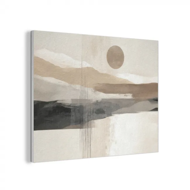 Minimalistisch - Landschap - Dimensie PET vilt klein -3d