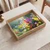 Zomertuin - Sfeervol - Bloemen Dienblad Rechthoek middel -sfeer1