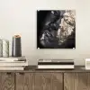 Vrouw - Goud - Zwart - Verf - Luxe plexiglas 5mm klein -sfeer1