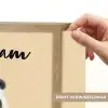 Panda - Beige - Minimalistisch Light Box met batterij (Wandlamp kind) middel -USP_websiteprintNL