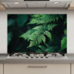 Varenblad - Groen - Structuur - Wazig keuken achterwand spatscherm klein -3d_website