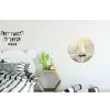 Zeilschip - Zee - Bewolkt Wandcirkel aluminium klein -kinderkamer