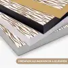 Bruin - Patroon - Zebra Textielframe zwart klein 947 -USP_kleurenNL