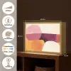 Vormen - Abstract - Kleurrijk Light Box met batterij (Wandlamp) middel -USP_websiteoverzichtNL