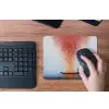 Wolk - Confetti - Boot - Wateroppervlakte muismat rubber klein -toetsenbord