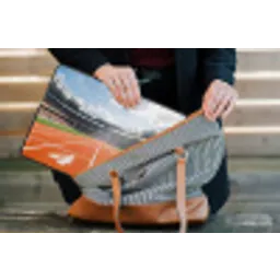 Sintelbaan - Stadion - Sport -Oranje laptophoes neopreen klein -tas